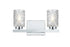 Elegant Lighting Cassie 14 inch Wall Sconce in Chrome in Chrome and Clear Finish Model: LD7026W14C