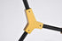 Elegant Lighting Cavoli 9 light in Light Antique Brass and Flat Black Pendant Model: 1712G79LAB