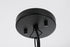 Elegant Lighting Cayman 7 inch Outdoor Pendant in Black Model: OD332H12BK