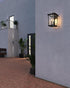 Elegant Lighting Cayman 7 inch Outdoor Pendant in Black Model: OD332W16BK