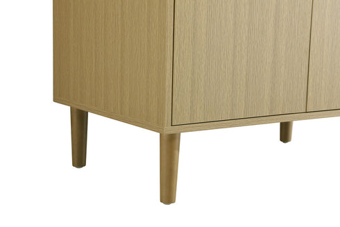 Elegant Lighting Chandler Vanity Cabinet 2Dr W20 Inch xD19 Inch xH34 Inch in Honey Brown Model: VF25020MHB