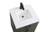 Elegant Lighting Chandler Vanity Cabinet 2Dr W20 Inch xD19 Inch xH34 Inch in Mocha Brown Model: VF25020MMB