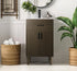 Elegant Lighting Chandler Vanity Cabinet 2Dr W20 Inch xD19 Inch xH34 Inch in Mocha Brown Model: VF25020MMB