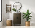 Elegant Lighting Chandler Vanity Cabinet 2Dr W20 Inch xD19 Inch xH34 Inch in Mocha Brown Model: VF25020MMB