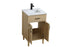 Elegant Lighting Chandler Vanity Cabinet 2Dr W20 Inch XD19 Inch xH34 Inch MW in Mango Wood Finish Model: VF25020MW