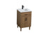 Elegant Lighting Chandler Vanity Cabinet 2Dr W20 Inch XD19 Inch xH34 Inch WB in Walnut Brown Finish Model: VF25020WB
