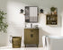 Elegant Lighting Chandler Vanity Cabinet 2Dr W24 Inch xD19 Inch xH34 Inch in Chestnut Brown Model: VF25024MCB