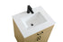 Elegant Lighting Chandler Vanity Cabinet 2Dr W24 Inch xD19 Inch xH34 Inch in Honey Brown Model: VF25024MHB