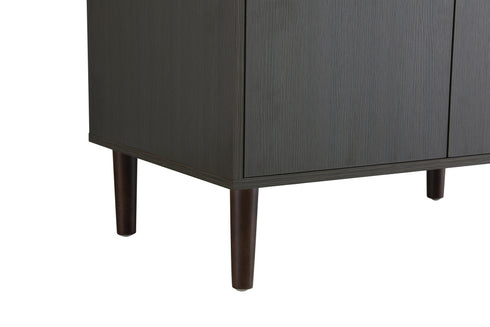 Elegant Lighting Chandler Vanity Cabinet 2Dr W24 Inch xD19 Inch xH34 Inch in Mocha Brown Model: VF25024MMB