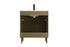 Elegant Lighting Chandler Vanity Cabinet 2Dr W30 Inch xD19 Inch xH34 Inch in Chestnut Brown Model: VF25030MCB