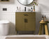 Elegant Lighting Chandler Vanity Cabinet 2Dr W30 Inch xD19 Inch xH34 Inch in Chestnut Brown Model: VF25030MCB