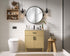 Elegant Lighting Chandler Vanity Cabinet 2Dr W30 Inch xD19 Inch xH34 Inch in Honey Brown Model: VF25030MHB