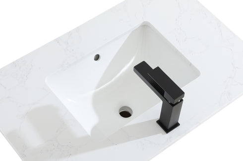 Elegant Lighting Chandler Vanity Cabinet 2Dr W30 Inch xD19 Inch xH34 Inch in Honey Brown Model: VF25030MHB