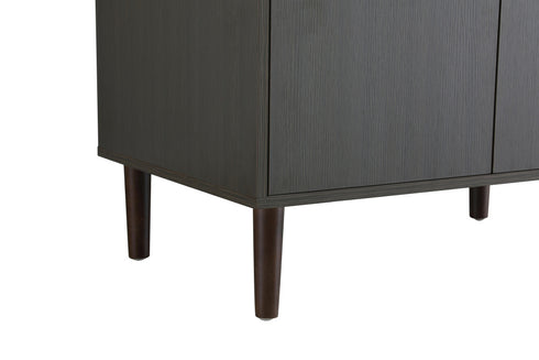 Elegant Lighting Chandler Vanity Cabinet 2Dr W30 Inch xD19 Inch xH34 Inch in Mocha Brown Model: VF25030MMB