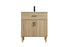 Elegant Lighting Chandler Vanity Cabinet 2Dr W30 Inch XD19 Inch xH34 Inch MW in Mango Wood Finish Model: VF25030MW