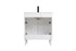 Elegant Lighting Chandler Vanity Cabinet 2Dr W30 Inch XD19 Inch xH34 Inch WH in White Finish Model: VF25030MWH