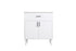 Elegant Lighting Chandler Vanity Cabinet 2Dr W30 Inch XD19 Inch xH34 Inch WH in White Finish Model: VF25030MWH