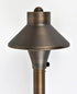 Elegant Lighting Chanterelle PATH LIGHT D5 H24 ANTIQUE BRASS INCLUDES STAKE G4 HALOGEN 20W(LIGHT SOURCE NOT INCLUDED) Model: P802