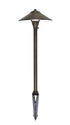 Elegant Lighting Chanterelle PATH LIGHT D9 H24 ANTIQUE BRASS INCLUDES STAKE G4 HALOGEN 20W(LIGHT SOURCE NOT INCLUDED) Model: P800