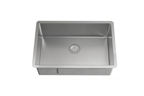 Elegant Lighting Chester in Stainless Steel Undermount Kitchen Sink L27 Inch xW18 Inch xH10 Inch Model: SK10127