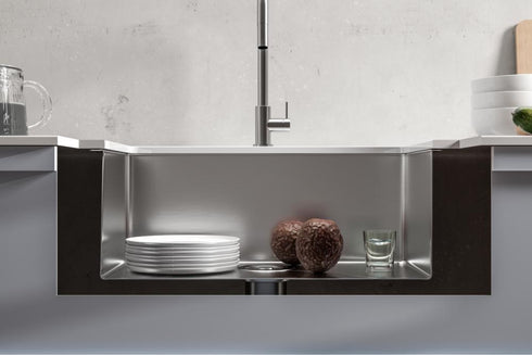 Elegant Lighting Chester in Stainless Steel Undermount Kitchen Sink L27 Inch xW18 Inch xH10 Inch Model: SK10127