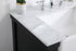 Elegant Lighting Clement 30 Inch Single Bathroom Vanity in Black Model: VF60130BK