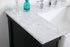 Elegant Lighting Clement 36 Inch Single Bathroom Vanity in Black Model: VF60136BK