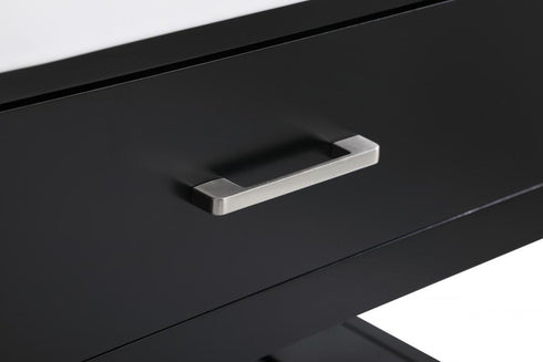 Elegant Lighting Clement 36 Inch Single Bathroom Vanity in Black Model: VF60136BK