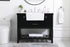 Elegant Lighting Clement 42 Inch Single Bathroom Vanity in Black Model: VF60142BK