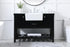 Elegant Lighting Clement 48 Inch Single Bathroom Vanity in Black Model: VF60148BK