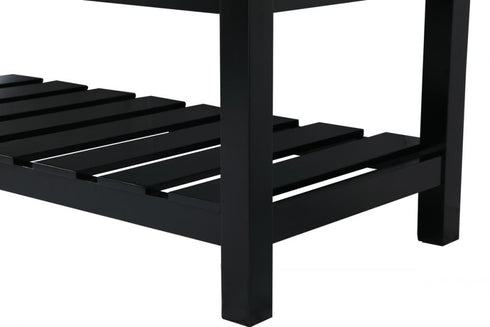 Elegant Lighting Clement 60 Inch Double Bathroom Vanity in Black Model: VF60160DBK