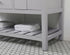 Elegant Lighting Clement 60 Inch Single Bathroom Vanity in Black Model: VF60160BK