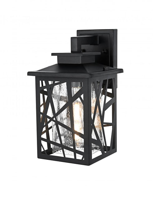 Elegant Lighting Clifford 7 inch Outdoor Pendant in Black Model: OD353W13BK