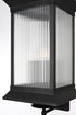 Elegant Lighting Collins 4 Light Wall sconce W12 Inch E14 Inch H27.5 Inch L4 in Black (1Box) Model: OD316W28BK
