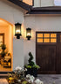 Elegant Lighting Collins 4 Light Wall sconce W12 Inch E14 Inch H27.5 Inch L4 in Black (1Box) Model: OD316W28BK