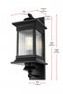 Elegant Lighting Collins 7 inch Outdoor Pendant in Black Model: OD316W19BK