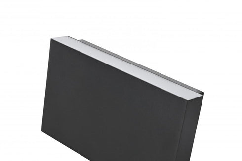 Elegant Lighting Colter 8.5 inch Outdoor Wall Sconce in Black Model: OD508W8BK