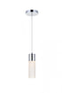 Elegant Lighting Constellation 1 light in Chrome LED Pendant Model: 5200D4C