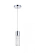 Elegant Lighting Constellation 1 light in Chrome LED Pendant Model: 5200D4C