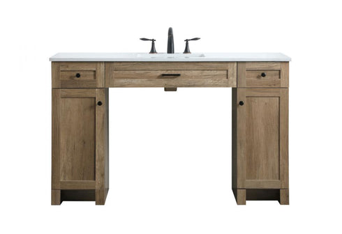 Elegant Lighting Cooper 54 Inch Ada Compliant Bathroom Vanity in Grey Model: VF14954GR