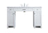Elegant Lighting Cooper 54 Inch Ada Compliant Bathroom Vanity in Grey Model: VF14954GR