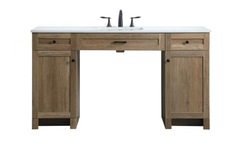 Elegant Lighting Cooper 60 Inch Ada Compliant Bathroom Vanity in Grey Model: VF14960GR