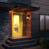 Elegant Lighting Croskey 7 inch Outdoor Pendant in Black Model: OD347W13BK