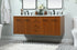 Elegant Lighting Cyrus 60 Inch Single Bathroom Vanity in Teak Model: VF48060DMTK