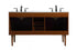 Elegant Lighting Cyrus 60 Inch Single Bathroom Vanity in Teak Model: VF48060DMTK