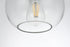 Elegant Lighting Destry 8 inch Pendant Clear Shade in Satin Gold in Satin Gold and Clear Finish Model: LD2245SG