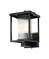 Elegant Lighting Dover 7 inch Outdoor Pendant in Black Model: OD302W12BK