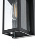 Elegant Lighting Dunton 7 inch Outdoor Pendant in Black Model: OD362W11BK