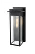 Elegant Lighting Dunton 7 inch Outdoor Pendant in Black Model: OD362W19BK