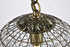 Elegant Lighting Earlene 1 light 12 inch antique bronze pendant Model: LD5025